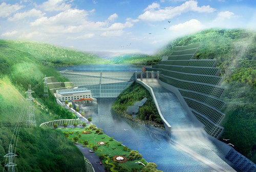 卫东老挝南塔河1号水电站项目